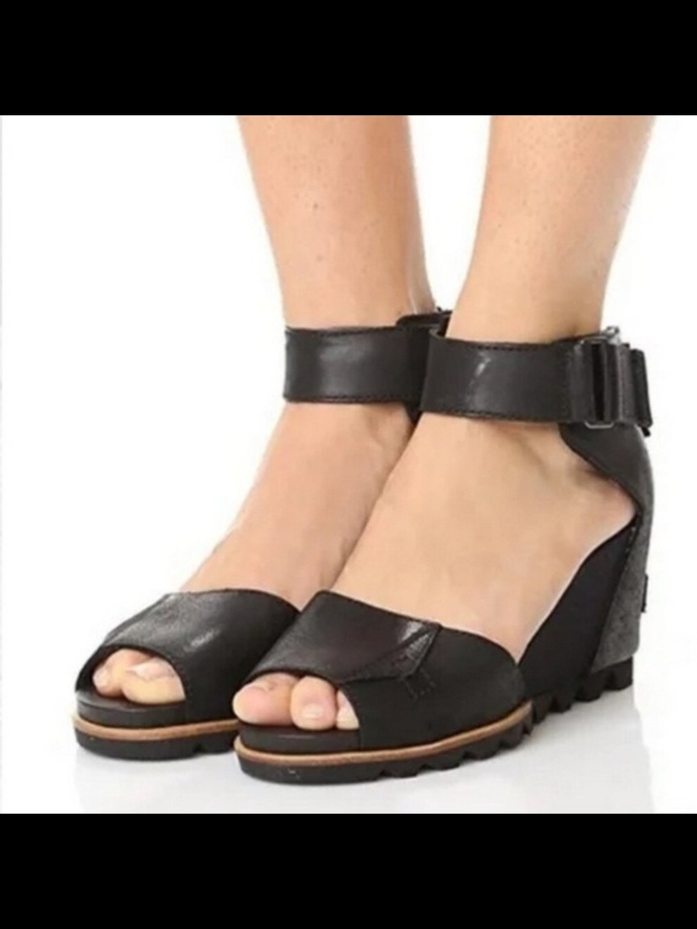 Joanie II Ankle Strap Wedge Sandal